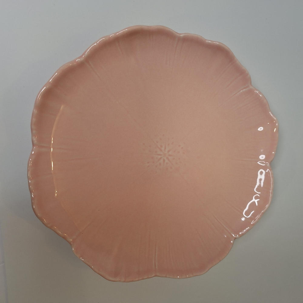Aquazzura Cherry Blossom Dessert Plate 21 Cm. Made In Italy